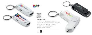 Rotary USB Car Charger